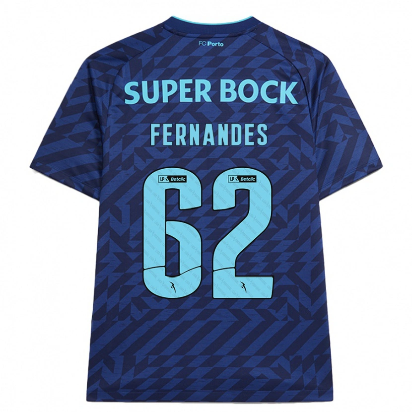 Danxen Herren Rodrigo Fernandes #62 Marineblau Ausweichtrikot Trikot 2024/25 T-Shirt Schweiz