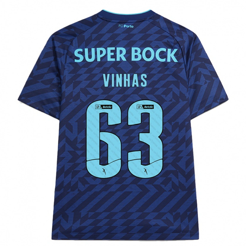 Danxen Herren David Vinhas #63 Marineblau Ausweichtrikot Trikot 2024/25 T-Shirt Schweiz