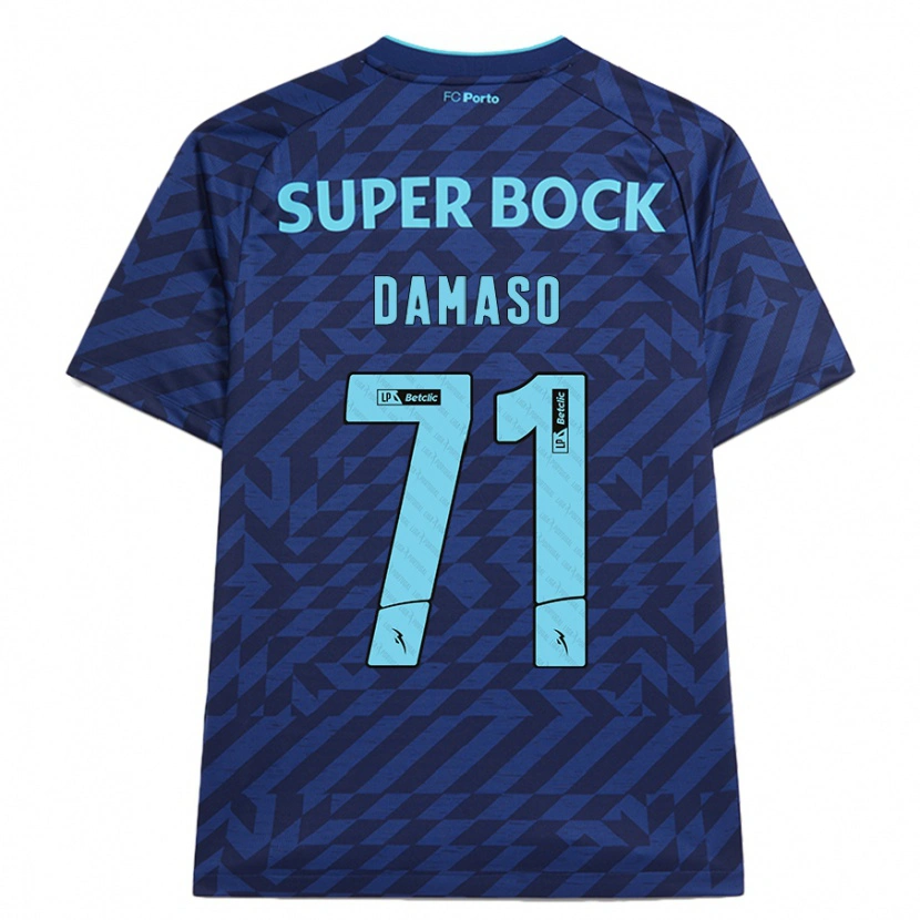 Danxen Herren Nico Damaso #71 Marineblau Ausweichtrikot Trikot 2024/25 T-Shirt Schweiz