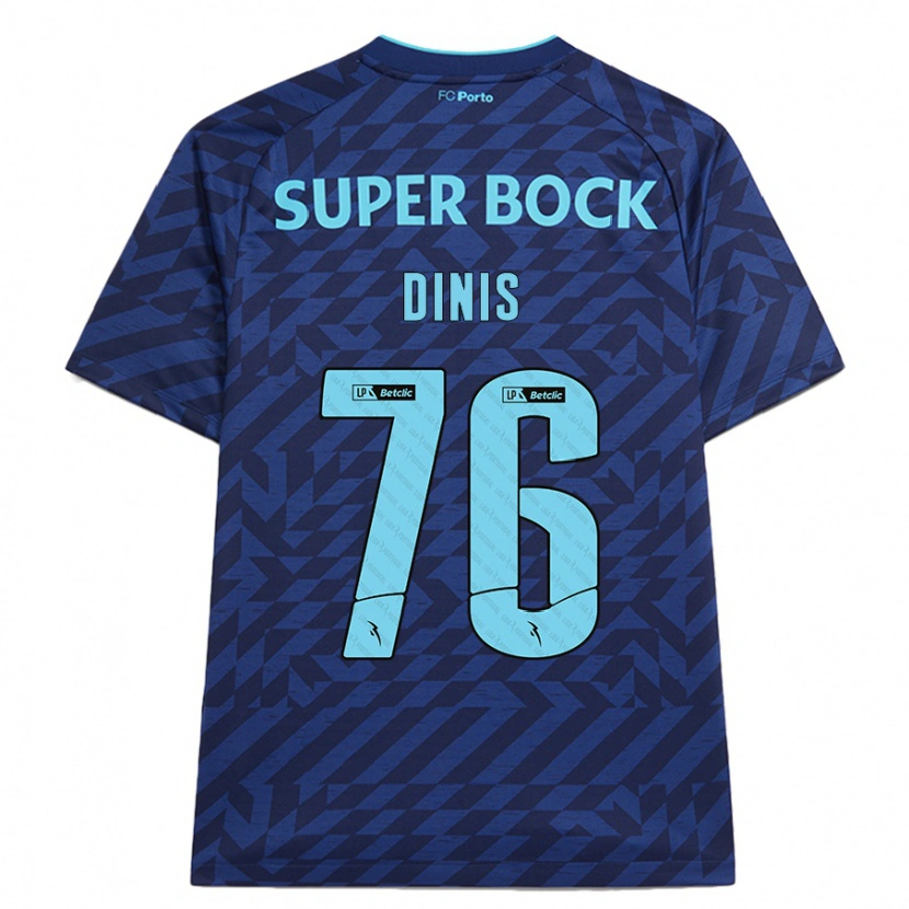 Danxen Herren Dinis #76 Marineblau Ausweichtrikot Trikot 2024/25 T-Shirt Schweiz