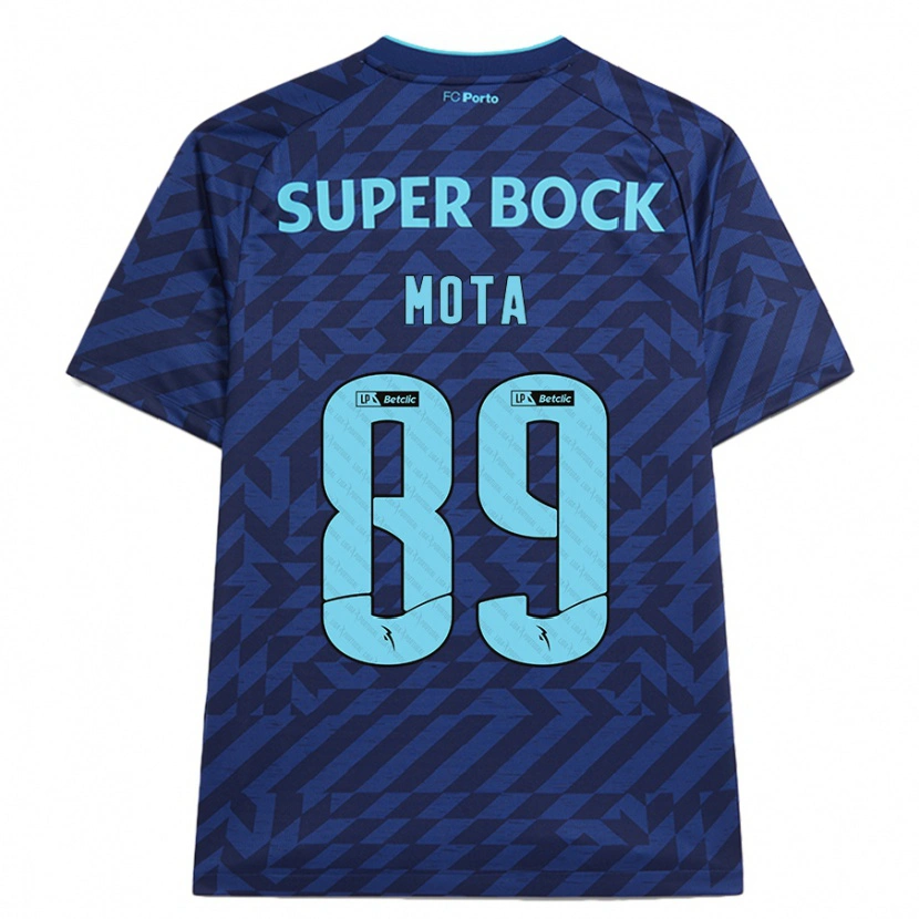 Danxen Herren Luís Mota #89 Marineblau Ausweichtrikot Trikot 2024/25 T-Shirt Schweiz