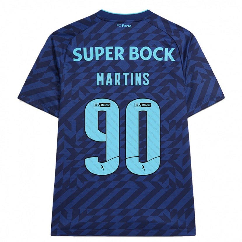 Danxen Herren Gil Martins #90 Marineblau Ausweichtrikot Trikot 2024/25 T-Shirt Schweiz