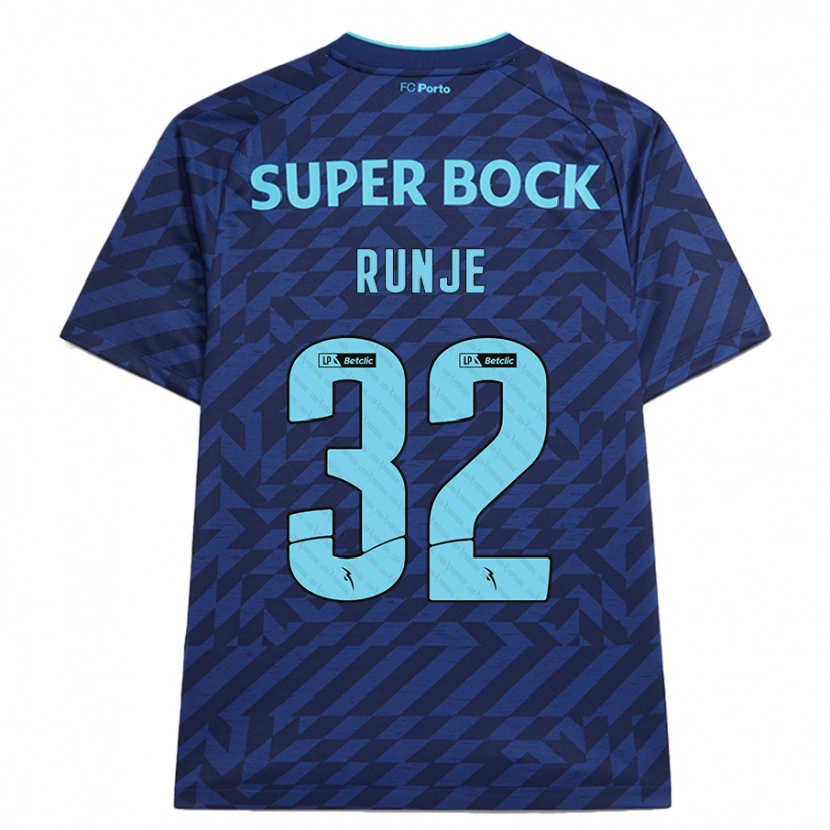 Danxen Herren Roko Runje #32 Marineblau Ausweichtrikot Trikot 2024/25 T-Shirt Schweiz