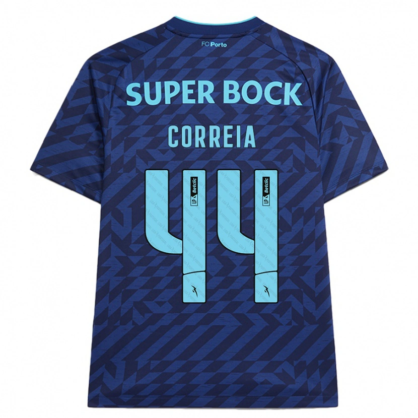 Danxen Herren Romain Correia #44 Marineblau Ausweichtrikot Trikot 2024/25 T-Shirt Schweiz