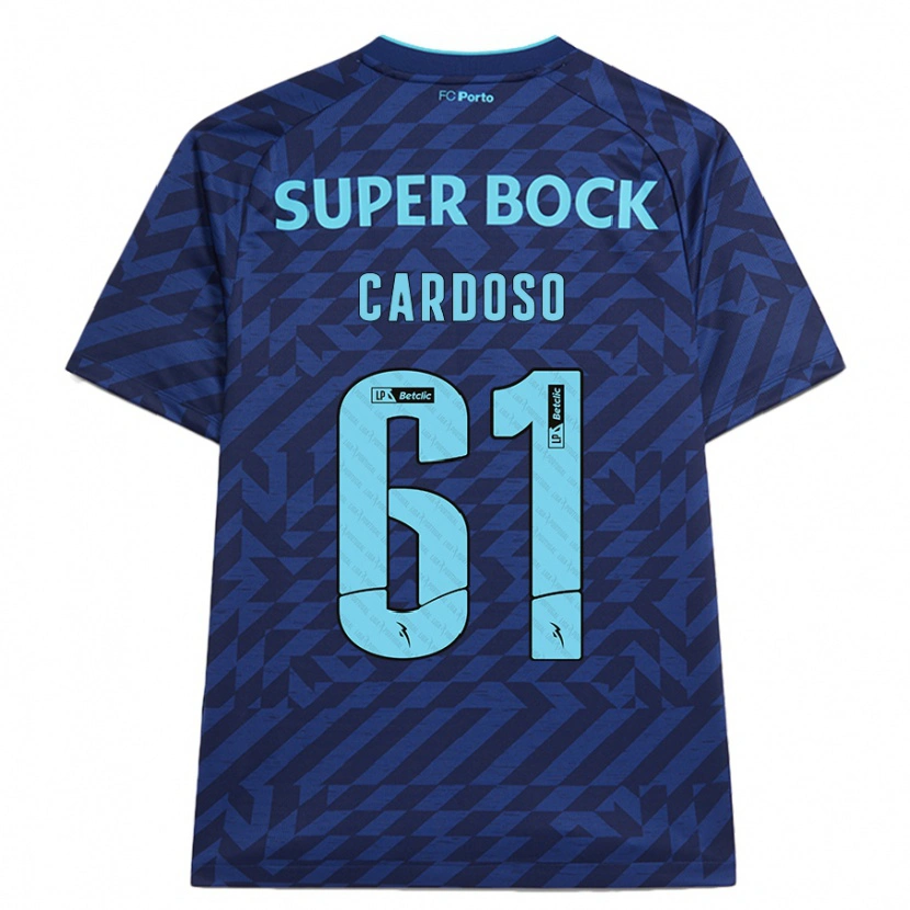 Danxen Herren Ivan Cardoso #61 Marineblau Ausweichtrikot Trikot 2024/25 T-Shirt Schweiz