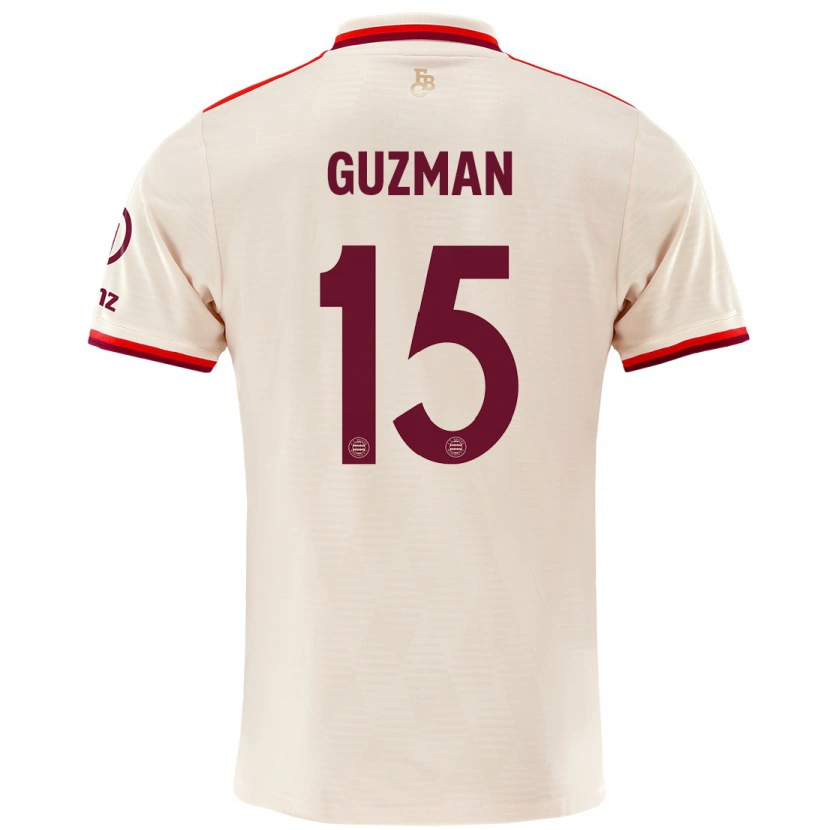 Danxen Herren Ana María Guzmán #15 Leinen Ausweichtrikot Trikot 2024/25 T-Shirt Schweiz