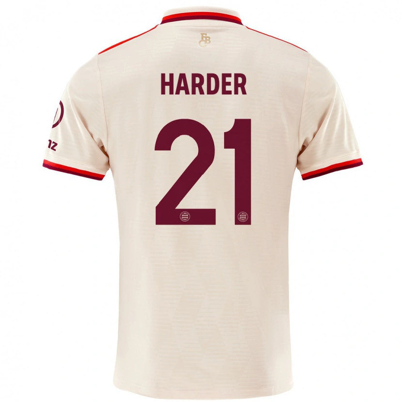 Danxen Herren Pernille Harder #21 Leinen Ausweichtrikot Trikot 2024/25 T-Shirt Schweiz