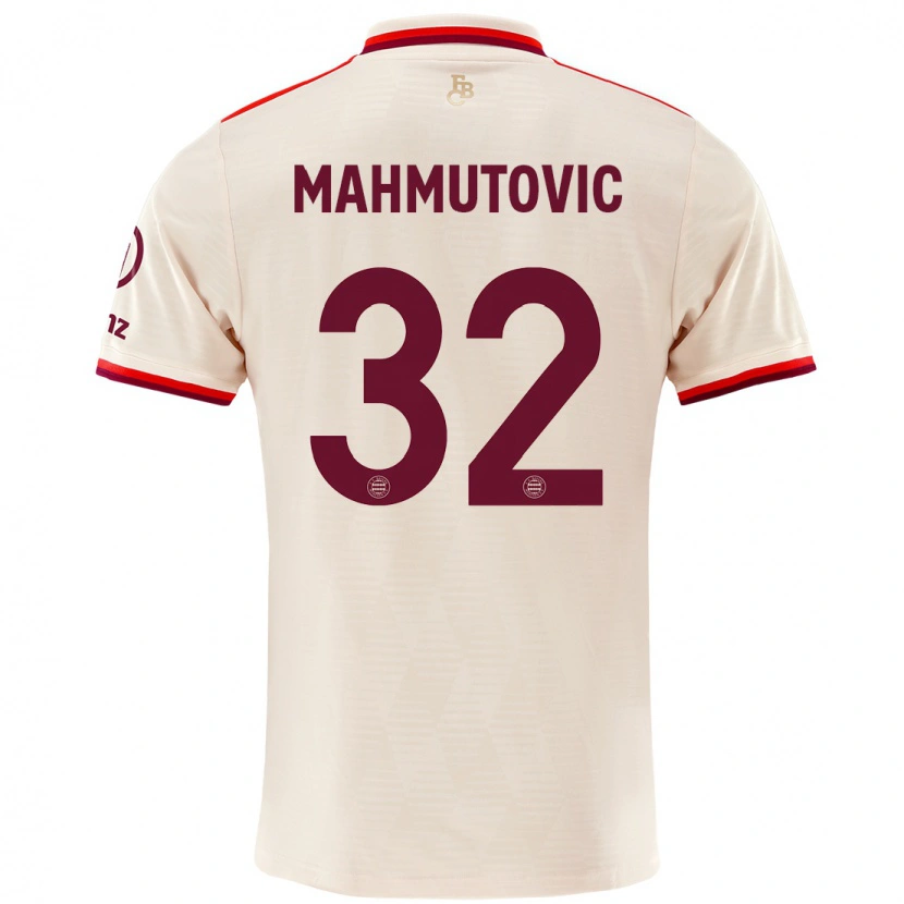 Danxen Herren Ena Mahmutovic #32 Leinen Ausweichtrikot Trikot 2024/25 T-Shirt Schweiz