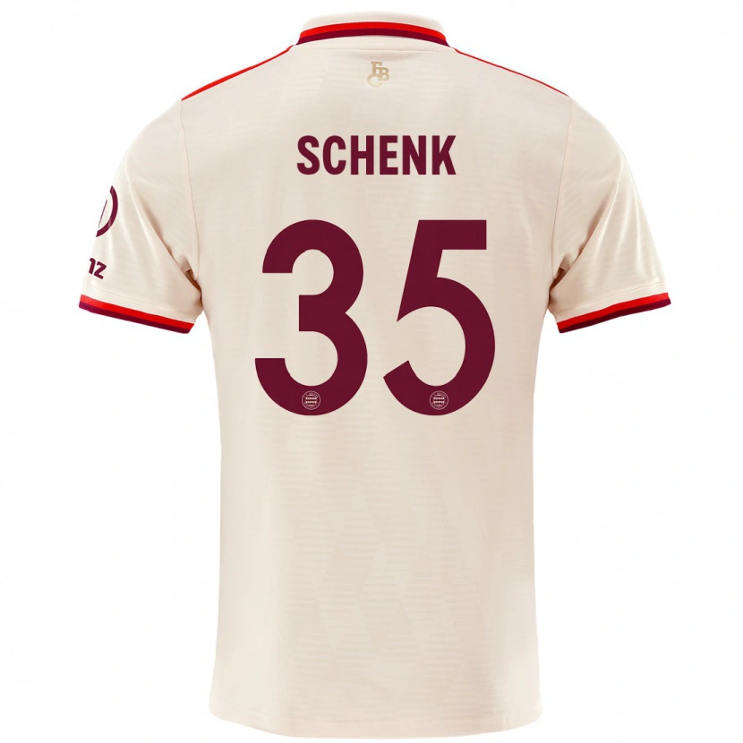 Danxen Herren Johannes Schenk #35 Leinen Ausweichtrikot Trikot 2024/25 T-Shirt Schweiz