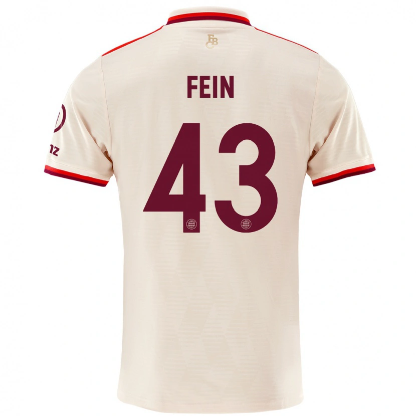 Danxen Herren Adrian Fein #43 Leinen Ausweichtrikot Trikot 2024/25 T-Shirt Schweiz