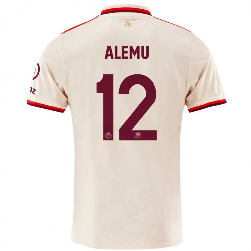 Danxen Herren Liul Alemu #12 Leinen Ausweichtrikot Trikot 2024/25 T-Shirt Schweiz