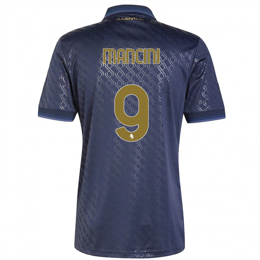 Danxen Herren Tommaso Mancini #9 Marineblau Ausweichtrikot Trikot 2024/25 T-Shirt Schweiz