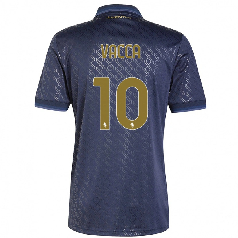 Danxen Herren Alessio Vacca #10 Marineblau Ausweichtrikot Trikot 2024/25 T-Shirt Schweiz