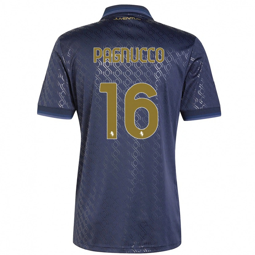 Danxen Herren Filippo Pagnucco #16 Marineblau Ausweichtrikot Trikot 2024/25 T-Shirt Schweiz