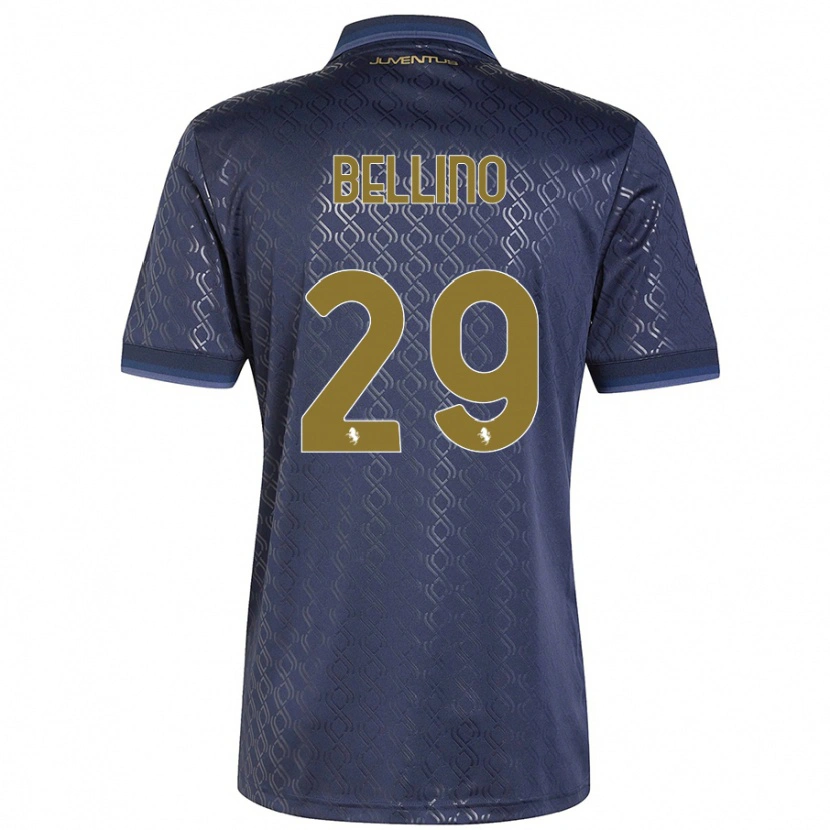 Danxen Herren Filippo Bellino #29 Marineblau Ausweichtrikot Trikot 2024/25 T-Shirt Schweiz