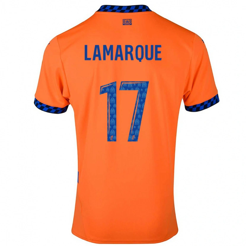 Danxen Herren Alais Lamarque #17 Orange Dunkelblau Ausweichtrikot Trikot 2024/25 T-Shirt Schweiz