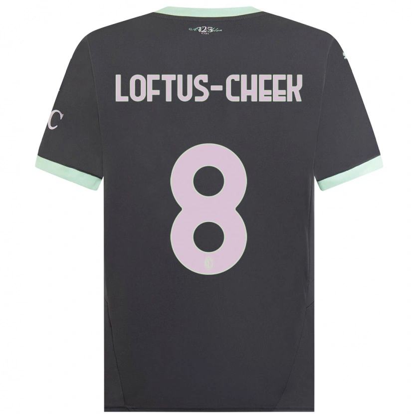 Danxen Herren Ruben Loftus-Cheek #8 Grau Ausweichtrikot Trikot 2024/25 T-Shirt Schweiz