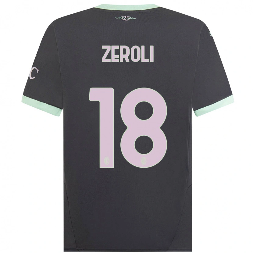 Danxen Herren Kevin Zeroli #18 Grau Ausweichtrikot Trikot 2024/25 T-Shirt Schweiz