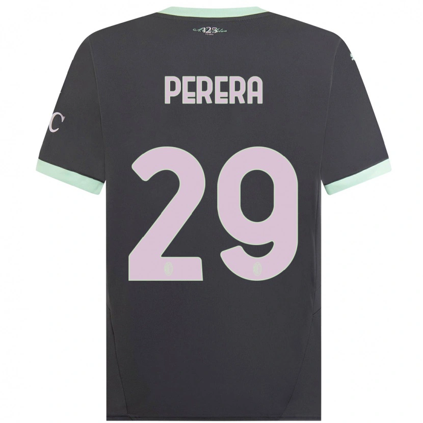 Danxen Herren Nirash Perera #29 Grau Ausweichtrikot Trikot 2024/25 T-Shirt Schweiz