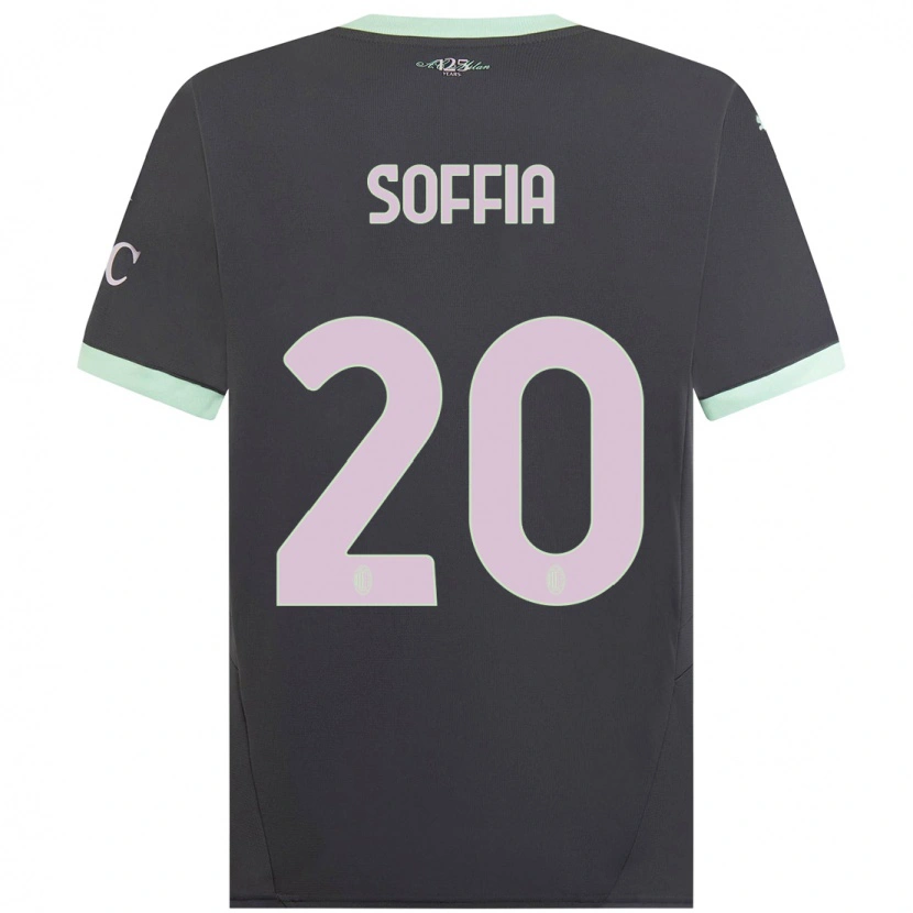 Danxen Herren Angelica Soffia #20 Grau Ausweichtrikot Trikot 2024/25 T-Shirt Schweiz