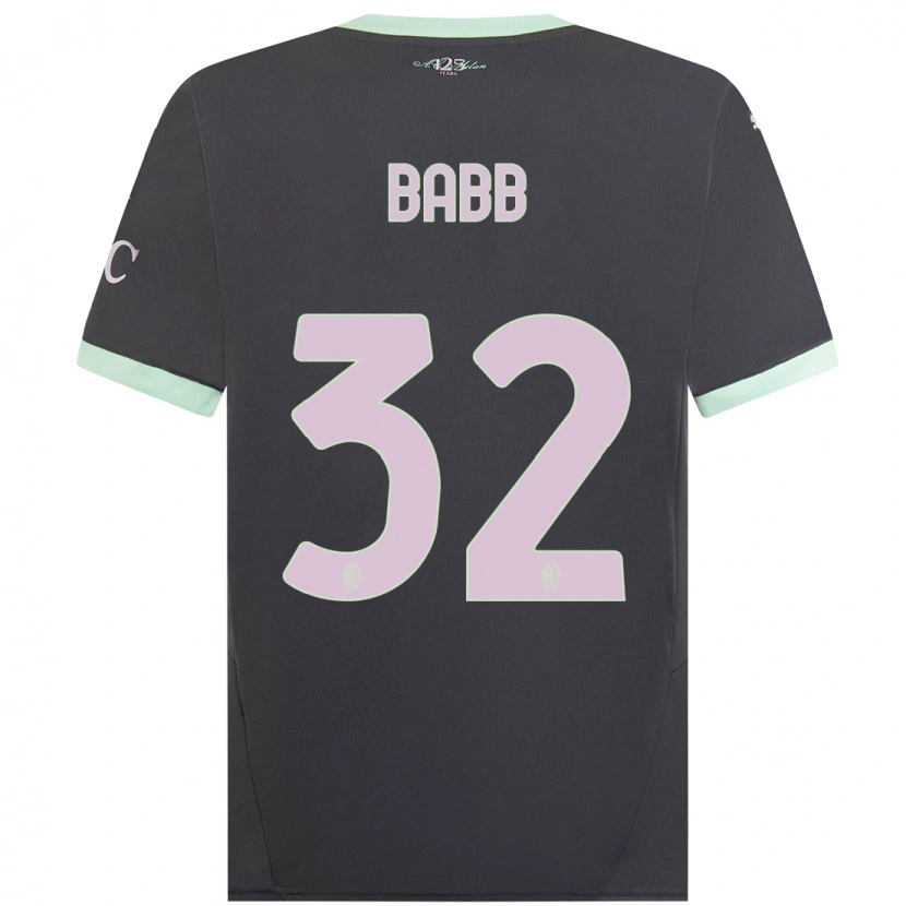 Danxen Herren Selena Babb #32 Grau Ausweichtrikot Trikot 2024/25 T-Shirt Schweiz