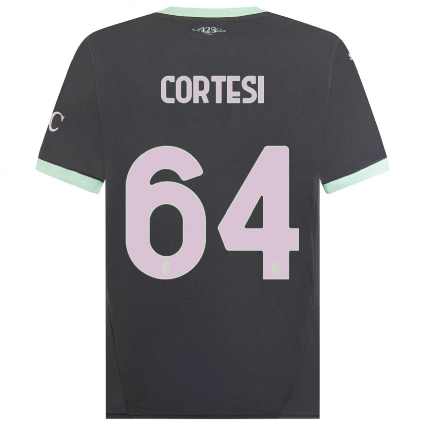 Danxen Herren Selena Cortesi #64 Grau Ausweichtrikot Trikot 2024/25 T-Shirt Schweiz