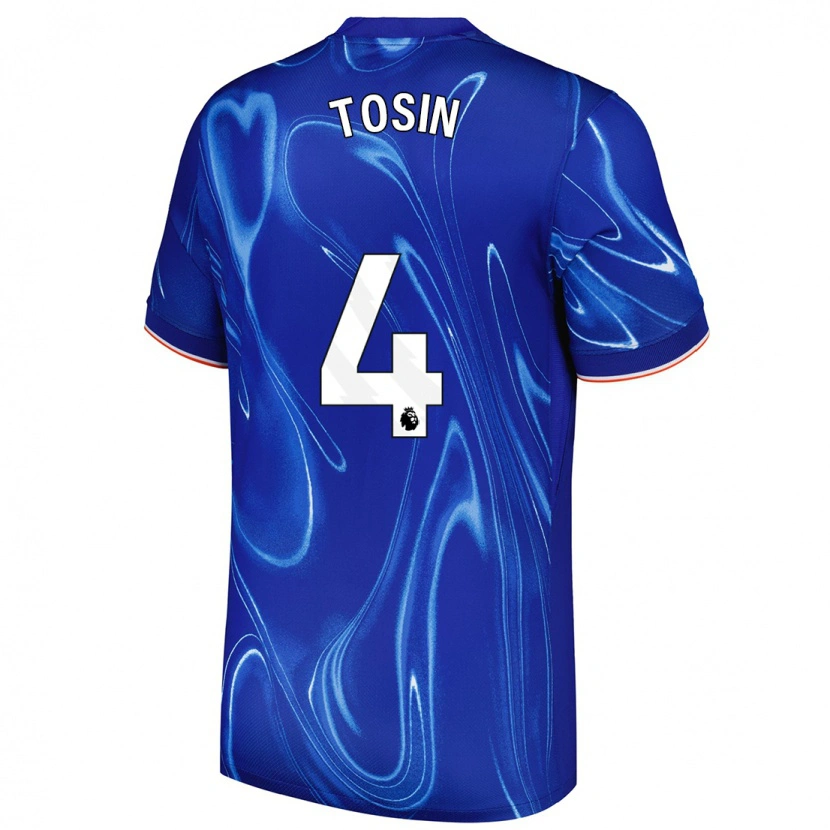 Danxen Damen Tosin Adarabioyo #4 Blau Weiß Heimtrikot Trikot 2024/25 T-Shirt Schweiz