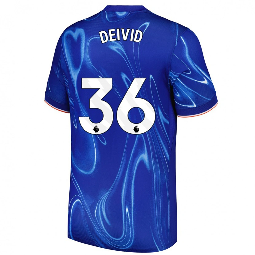 Danxen Damen Deivid Washington #36 Blau Weiß Heimtrikot Trikot 2024/25 T-Shirt Schweiz