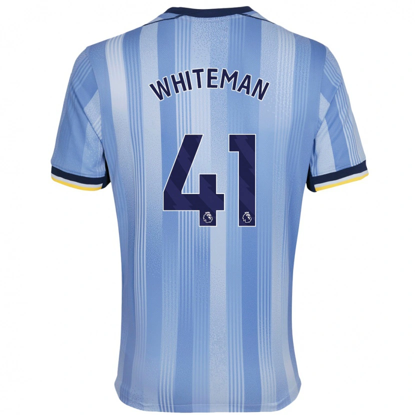 Danxen Damen Alfie Whiteman #41 Hellblau Auswärtstrikot Trikot 2024/25 T-Shirt Schweiz