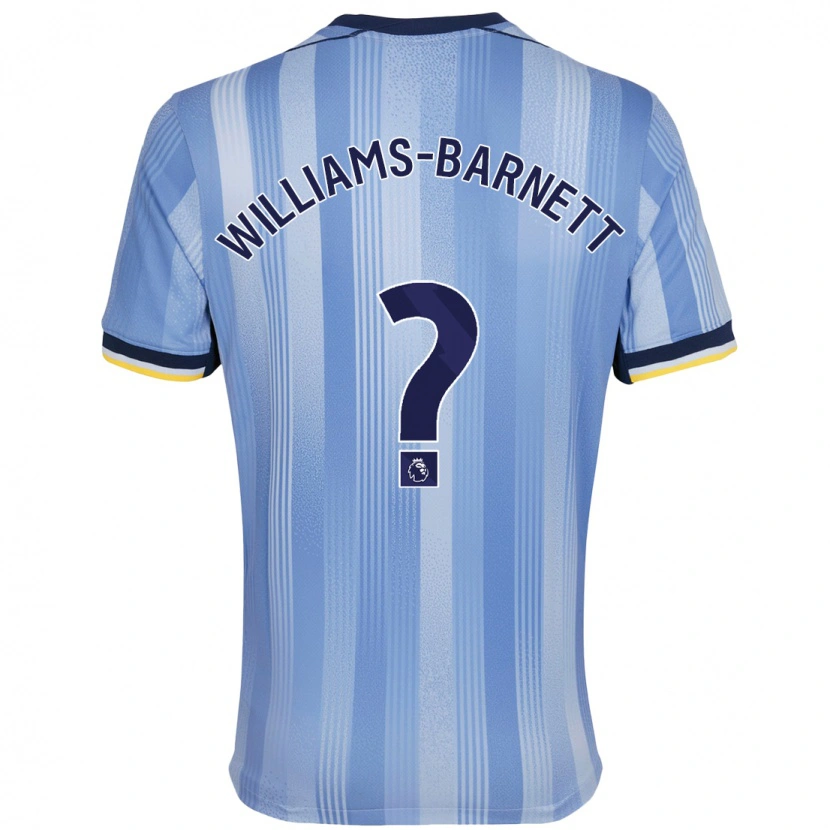 Danxen Damen Lucá Williams-Barnett #0 Hellblau Auswärtstrikot Trikot 2024/25 T-Shirt Schweiz