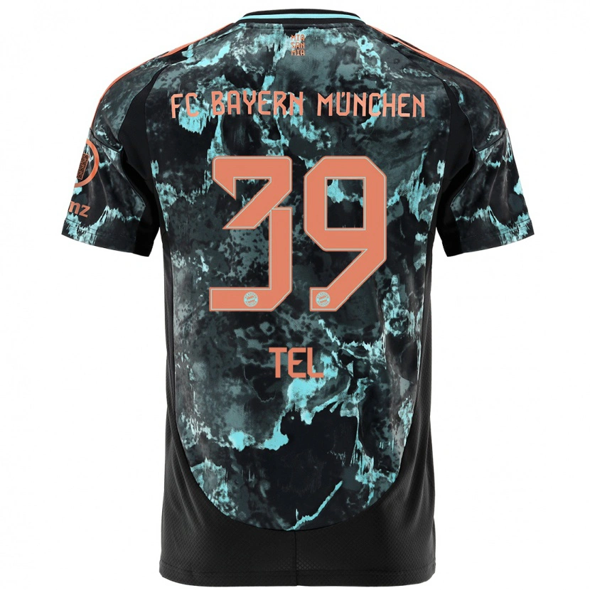 Danxen Damen Mathys Tel #39 Schwarz Auswärtstrikot Trikot 2024/25 T-Shirt Schweiz