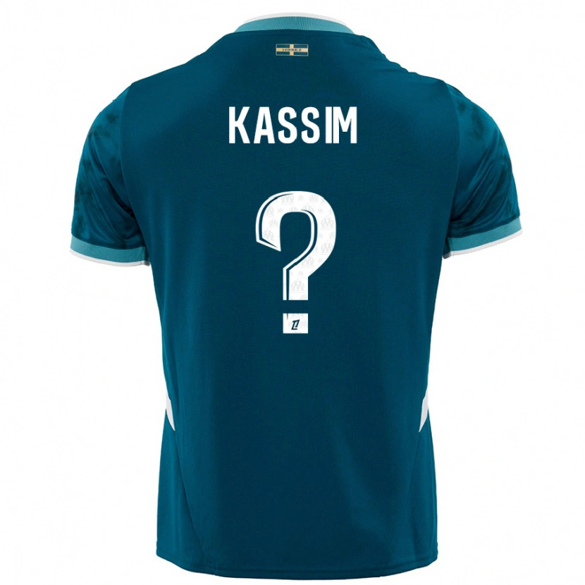 Danxen Damen Kassim Abdallah #0 Türkisblau Auswärtstrikot Trikot 2024/25 T-Shirt Schweiz