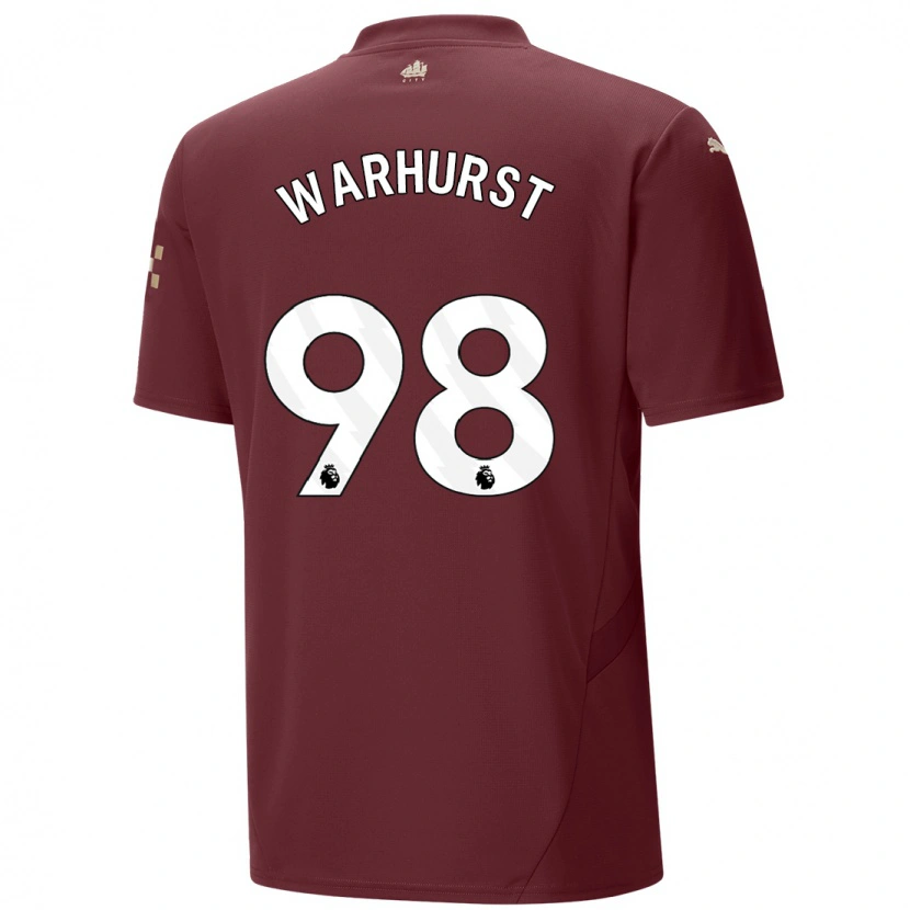 Danxen Damen Matty Warhurst #98 Kastanienbraun Ausweichtrikot Trikot 2024/25 T-Shirt Schweiz