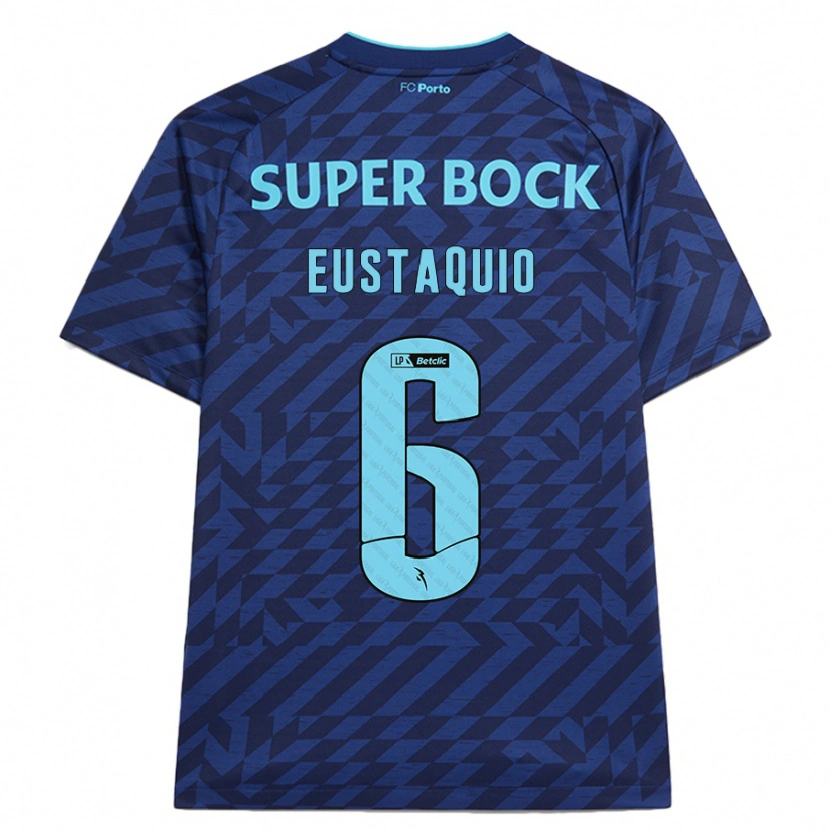 Danxen Damen Stephen Eustaquio #6 Marineblau Ausweichtrikot Trikot 2024/25 T-Shirt Schweiz