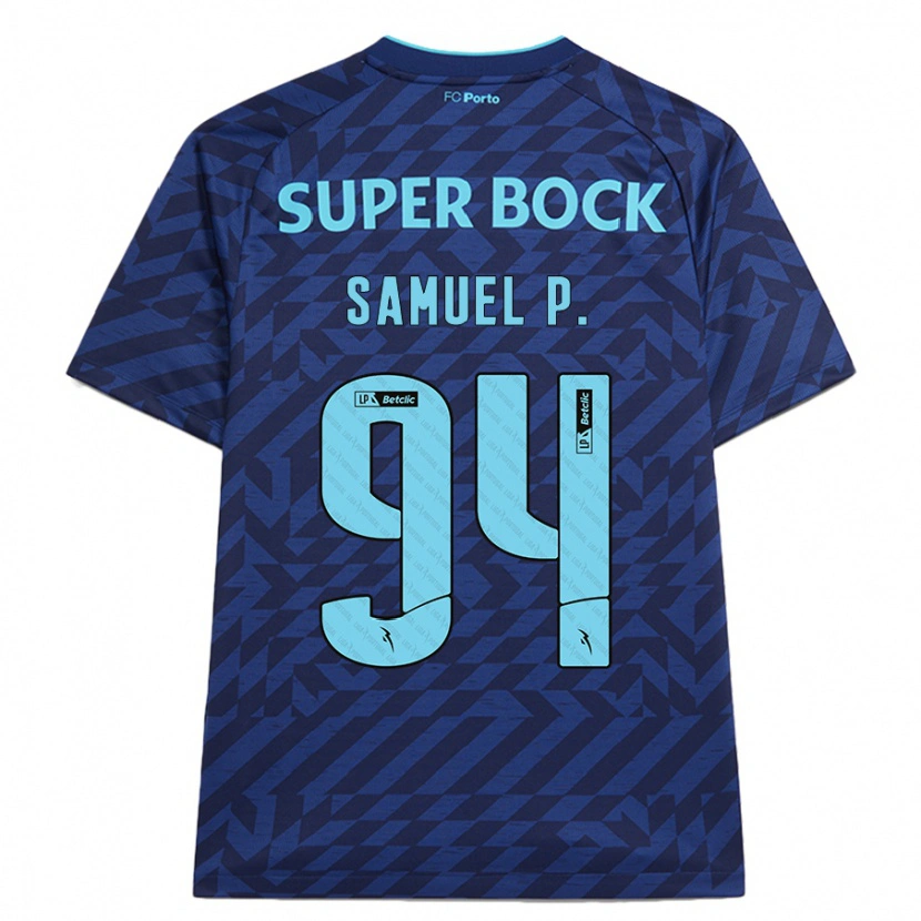 Danxen Damen Samuel Portugal #94 Marineblau Ausweichtrikot Trikot 2024/25 T-Shirt Schweiz