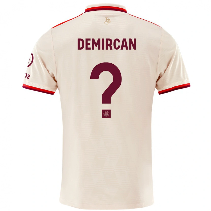 Danxen Damen Emirhan Demircan #0 Leinen Ausweichtrikot Trikot 2024/25 T-Shirt Schweiz