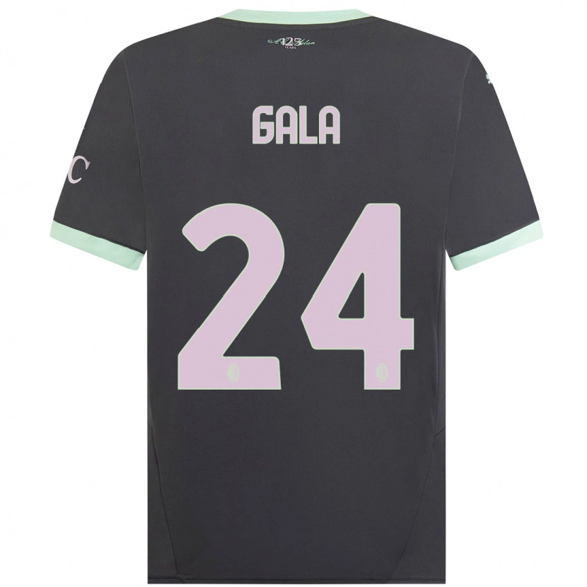 Danxen Damen Antonio Gala #24 Grau Ausweichtrikot Trikot 2024/25 T-Shirt Schweiz