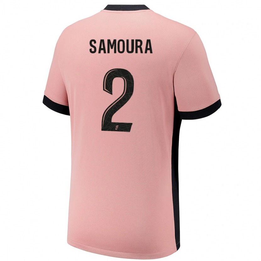 Danxen Damen Thiniba Samoura #2 Rostros Ausweichtrikot Trikot 2024/25 T-Shirt Schweiz