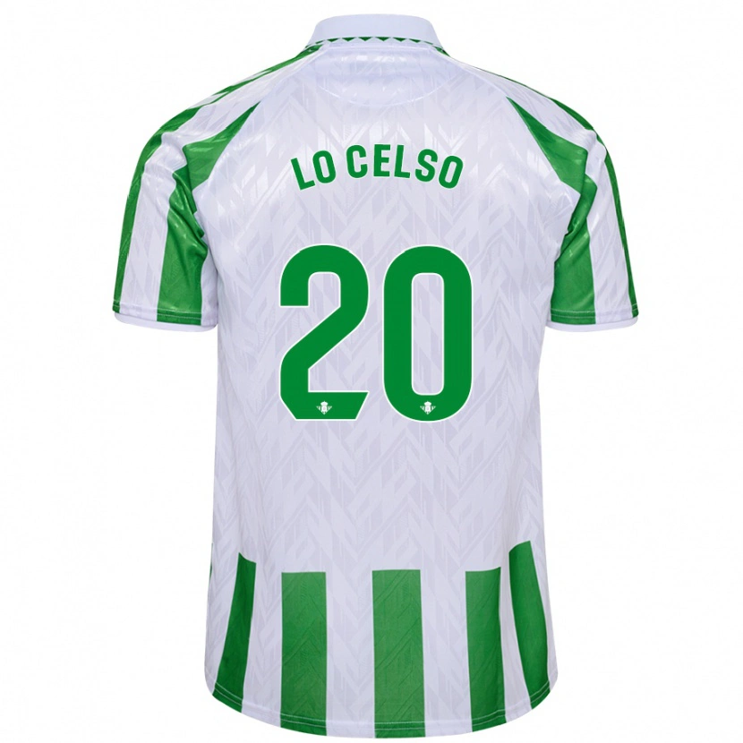 Danxen Kinder Giovani Lo Celso #20 Weiß Blau Heimtrikot Trikot 2024/25 T-Shirt Schweiz