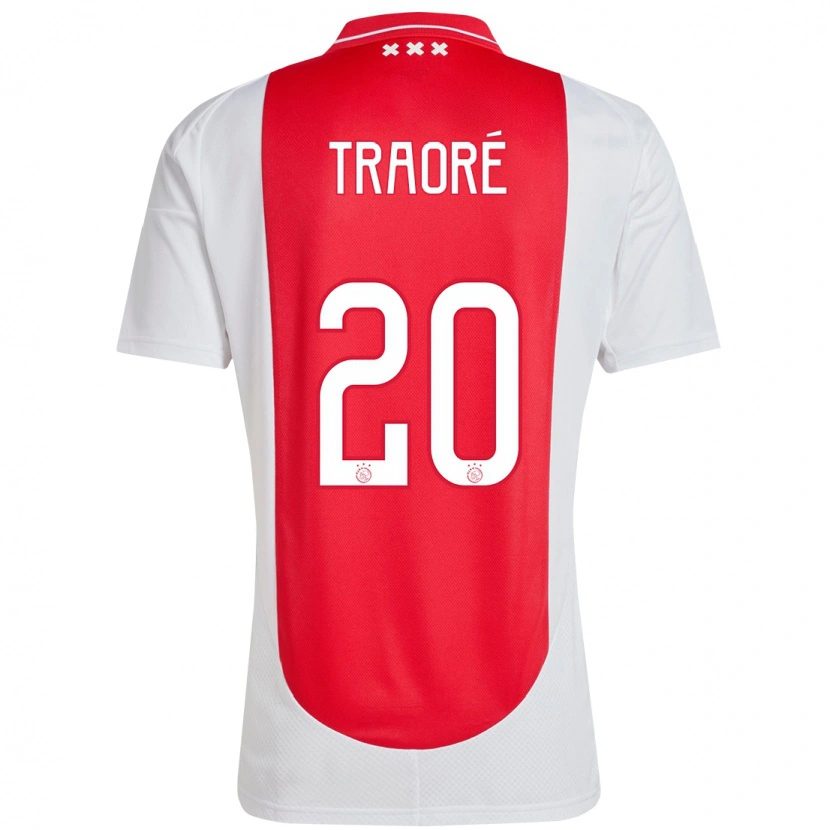 Danxen Kinder Bertrand Traoré #20 Rot Weiß Heimtrikot Trikot 2024/25 T-Shirt Schweiz