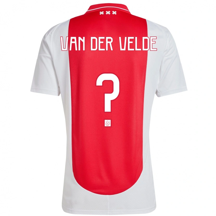 Danxen Kinder Valentijn Van Der Velde #0 Rot Weiß Heimtrikot Trikot 2024/25 T-Shirt Schweiz