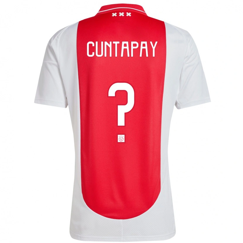 Danxen Kinder Sam Cuntapay #0 Rot Weiß Heimtrikot Trikot 2024/25 T-Shirt Schweiz