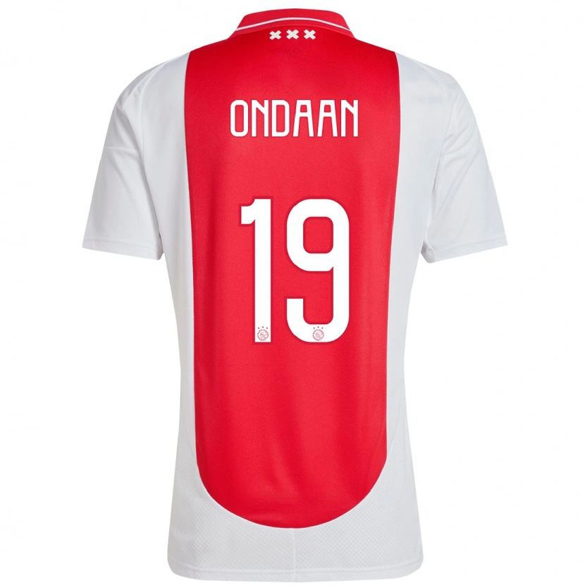 Danxen Kinder Terell Ondaan #19 Rot Weiß Heimtrikot Trikot 2024/25 T-Shirt Schweiz