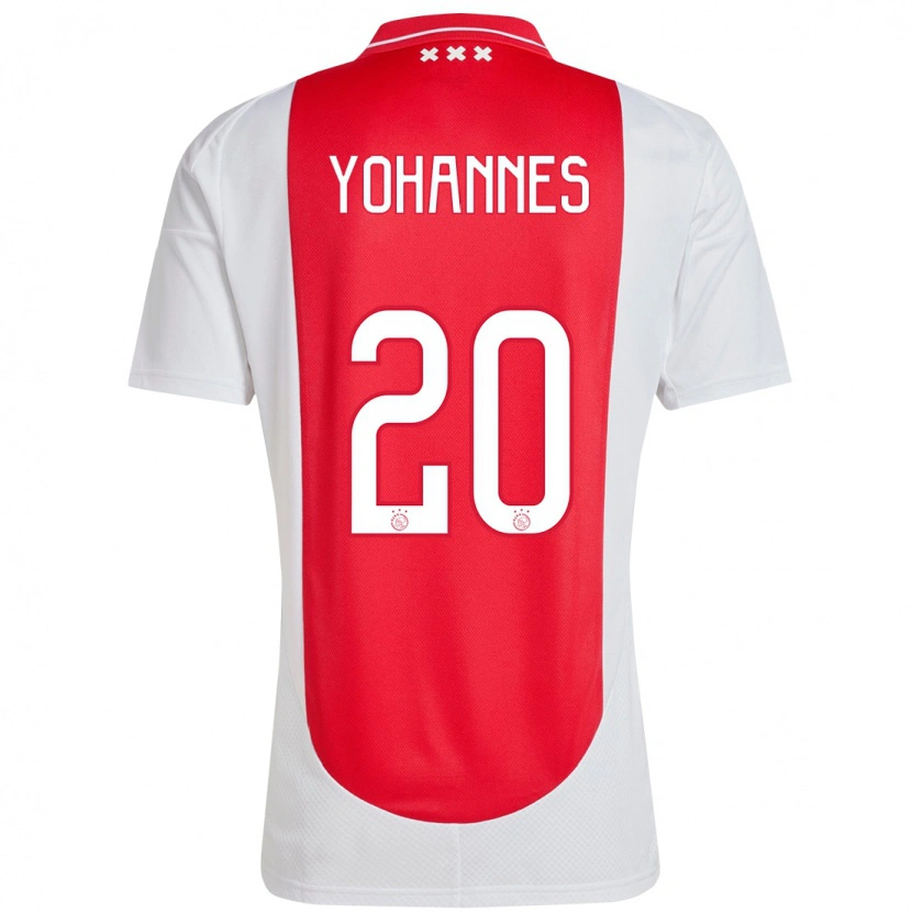 Danxen Kinder Lily Yohannes #20 Rot Weiß Heimtrikot Trikot 2024/25 T-Shirt Schweiz