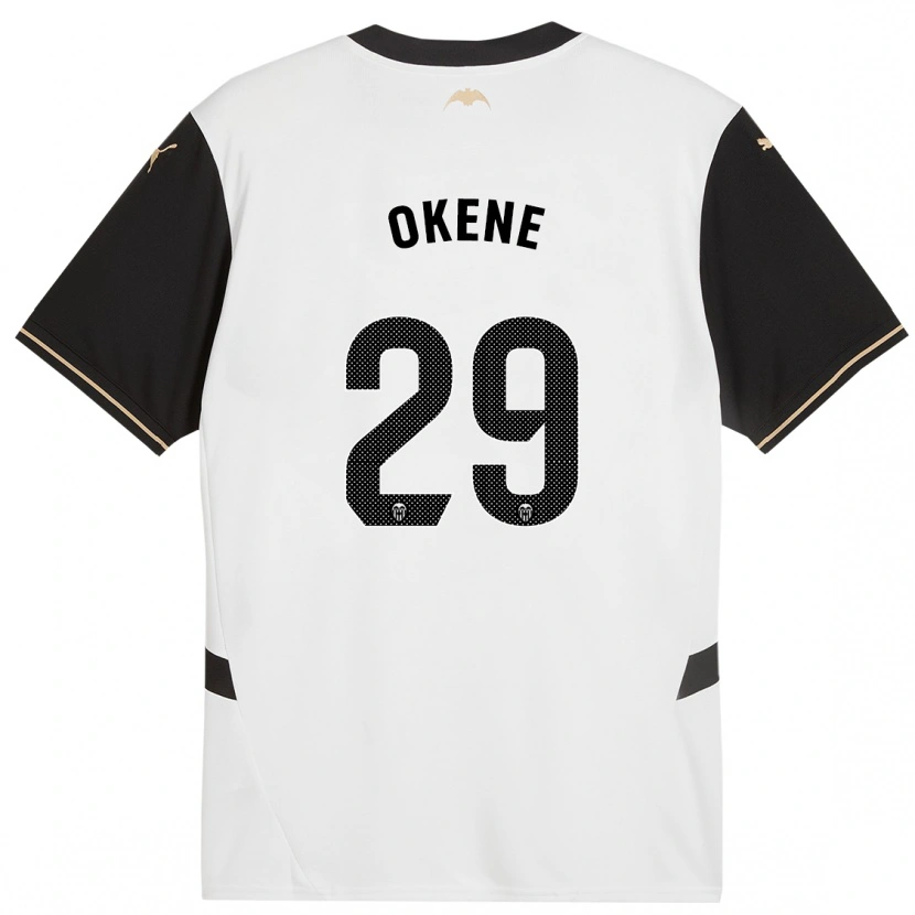 Danxen Kinder Andrea Okene #29 Weiß Schwarz Heimtrikot Trikot 2024/25 T-Shirt Schweiz