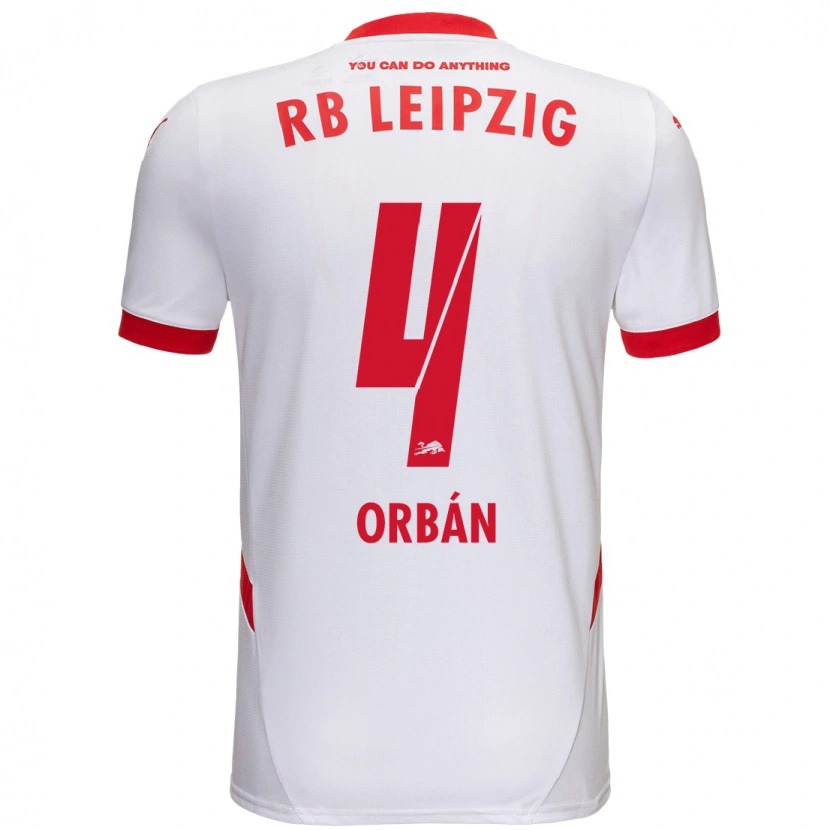 Danxen Kinder Willi Orbán #4 Weiß Rot Heimtrikot Trikot 2024/25 T-Shirt Schweiz