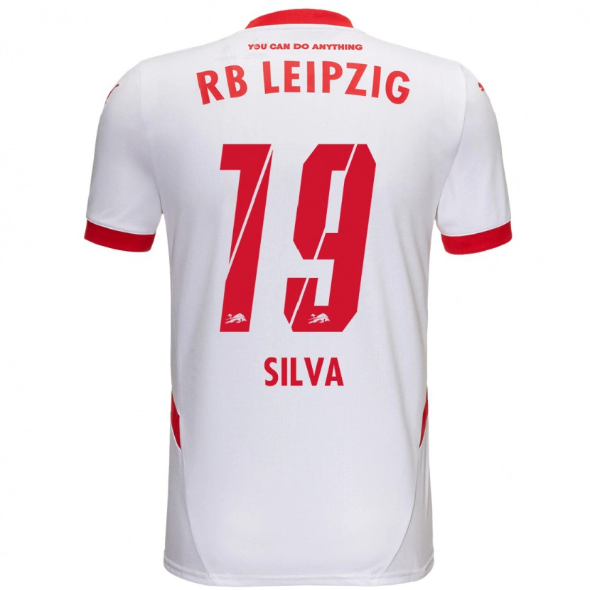 Danxen Kinder André Silva #19 Weiß Rot Heimtrikot Trikot 2024/25 T-Shirt Schweiz