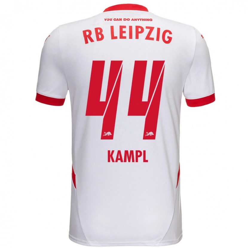 Danxen Kinder Kevin Kampl #44 Weiß Rot Heimtrikot Trikot 2024/25 T-Shirt Schweiz