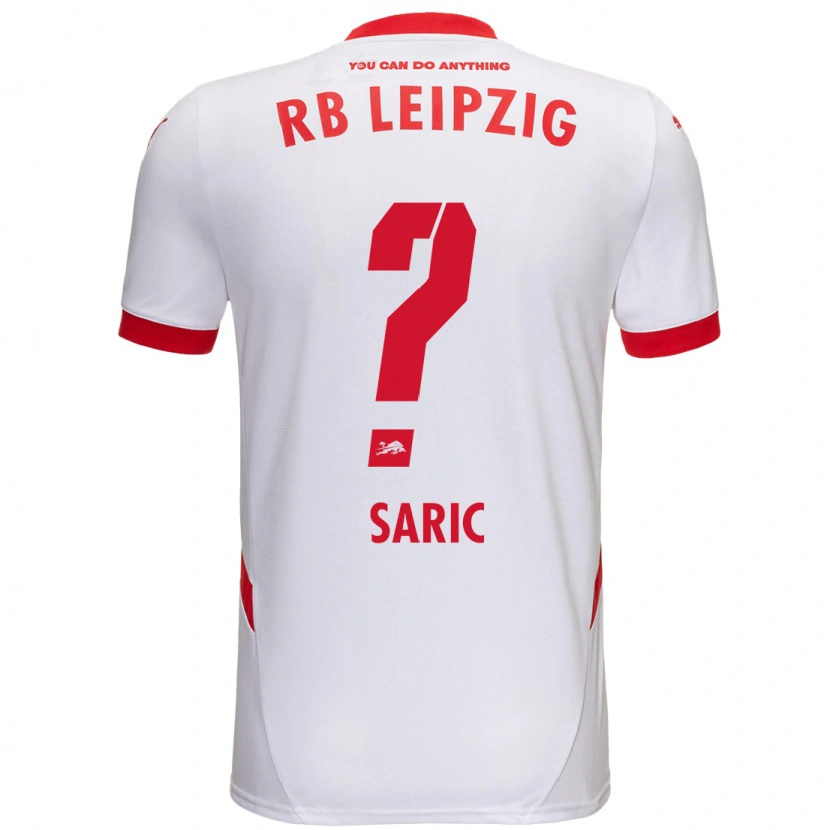 Danxen Kinder Lucio Saric #0 Weiß Rot Heimtrikot Trikot 2024/25 T-Shirt Schweiz