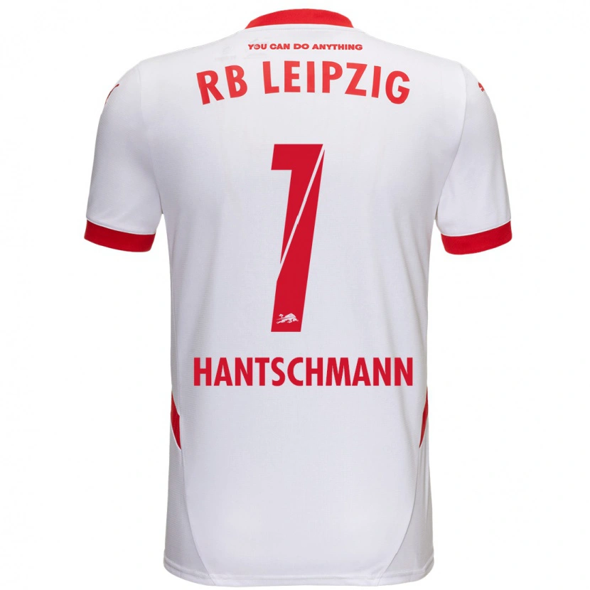 Danxen Kinder Franz Hantschmann #1 Weiß Rot Heimtrikot Trikot 2024/25 T-Shirt Schweiz